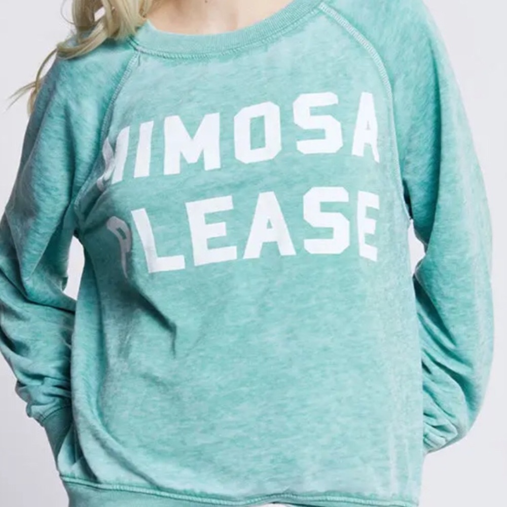 Recycled Karma Dillweed Green Sweatshirt.